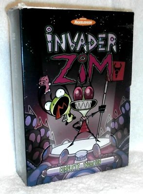 Invader Zim Box Set (DVD, 2006, 6-Disc Set) UFO-hunting paranormal animation fun - Image 1 of 4