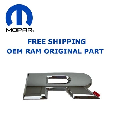 Placa de identificación de puerta trasera genuina Moper 2015-2022 RAM 1500 CLASSIC 1500 2500 3500 Foto 1 de 3
