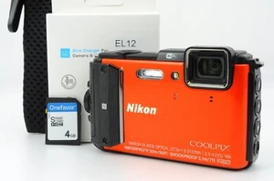 Nikon COOLPIX AW130 Orange 16.0MP Waterproof Digital Camera Japan 1332 - Picture 1 of 16