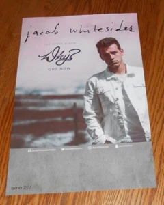 Jacob Whitesides ¿Por qué? Póster Tour Promo Original 11x17 R&B - Imagen 1 de 2