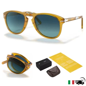 PERSOL SONNENBRILLE Steve McQueen P0 0714SM col 204/S3 Opal yellow polar 54 - Bild 1 von 17