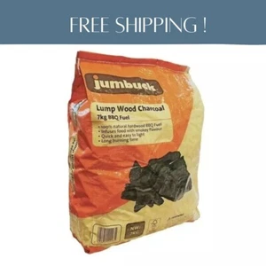 Jumbuck 7kg Lumpwood Charcoal BBQ Fuel - Picture 1 of 1
