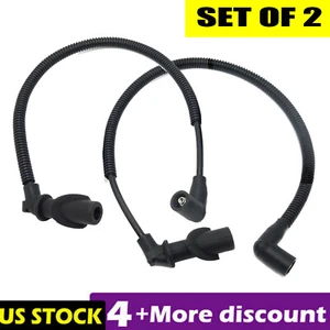 2x Ignition Coil Spark Plug Cap & Wire For Polaris RZR HD XP Sportsman 800/700 - Foto 1 di 5