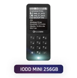 IODD MINI M.2 SSD 256GB / USB 3.0 / Arrancable Virtual ODD Seguro SSD COREA (FEDEX) - Imagen 1 de 4