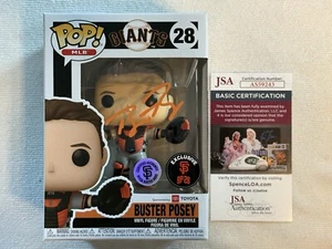 Funko POP 2024! MLB Béisbol Firmado Abrazos Buster Posey Autografiado con Certificado de Autenticidad 9-1-24 - Imagen 1 de 8