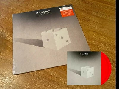Paul McCartney III 3 Imagined Exclusive Limited Edition Red Colored Vinyl - Image 1 of 3