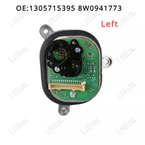 LED Headlight DRL Light Control Left Module 1305715395 For 2017 - 2019 Audi A4 - Picture 1 of 5
