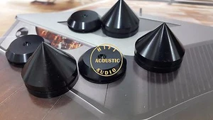 3Set Hifi 31-21mm Aluminum Speaker Spikes Stand Spike Feet Base - Picture 1 of 3