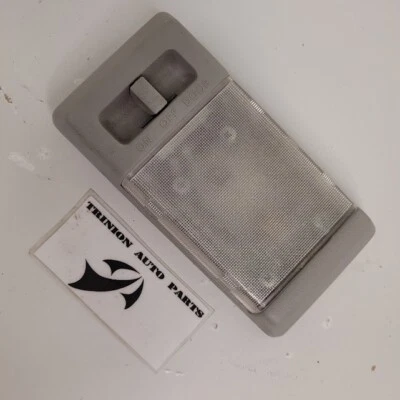 Toyota Land Cruiser 1995-1997 techo trasero cúpula central mapa gris claro OEM Foto 1 de 3