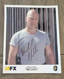 Autografo MICHAEL CHIKLIS firmato 8x10 foto detective Vic Mackey THE SHIELD - Foto 1 di 1