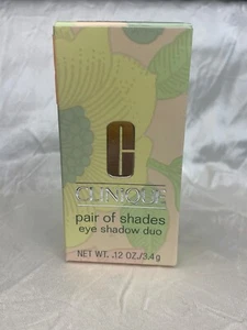 Clinique Pair of Shades Eye Shadow Duo .12 oz 11 Pink Chocolates (new with box) - Picture 1 of 8