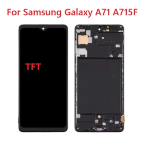 Per Samsung Galaxy A71 A715F TFT LCD Display Schermo Touch Digitalizzatore con Frame - Foto 1 di 2
