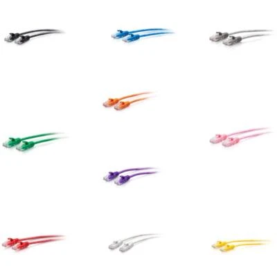 Cat6a Snagless Unshielded (UTP) Slim Ethernet Patch Cable-(1ft-25ft)-C2G - Image 1 of 3