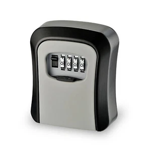 Key Safe Lock Box Combination Wall Mount 4 Digit Security Storage Case Organizer - Picture 1 of 8