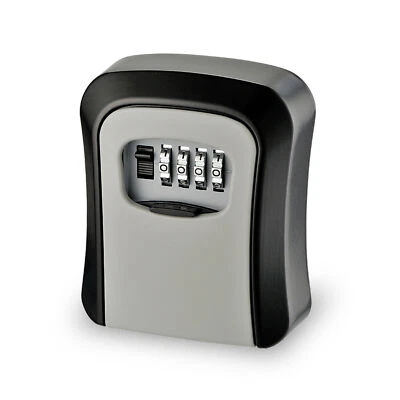 Key Safe Lock Box Combination Wall Mount 4 Digit Security Storage Case Organizer - Image 1 of 4