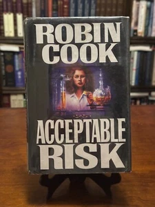ACCEPTABLE RISK by Robin Cook (Hardcover) - Picture 1 of 3