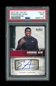 Sage Hit Emmanuel Acho 2012 PSA 9 automático #A118 - Imagen 1 de 2