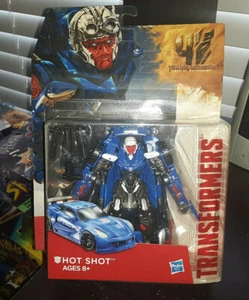 🔥 Hasbro Transformers Modellino Age of Extinction Deluxe Class Hot Shot Nuovo con scatola - Foto 1 di 5