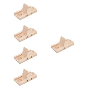5 Count Foraging Interactive Toys Baby Hamster Hiding Rat Food Accessories - Picture 1 of 12