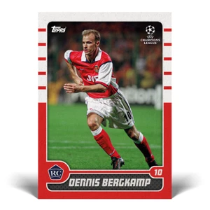 Topps The Lost Rookie Cards 2024 - Card 021 - Dennis Bergkamp - Arsenal - Bild 1 von 2