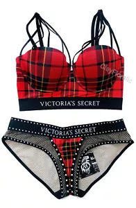 36C Victoria's Secret Balmain Langleinen BH Höschen Set Modenschau S M Bling - Bild 1 von 12