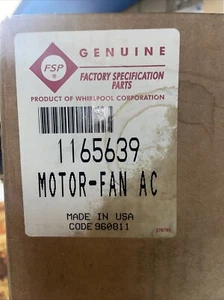 NEW 1165639 AC Fan Motor Emerson 115v 60 Hz K55HXCRY-6615 - Picture 1 of 3
