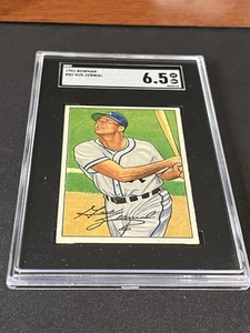 1952 Bowman #82 Gus Zernial - SGC 6,5 ex quasi nuovo + - Foto 1 di 2