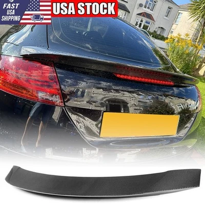 Alerón de maletero trasero de carbono real para AUDI TT TTS MK2 8J 2008-2014 Foto 1 de 4
