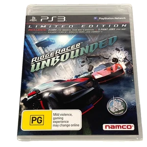 Ridge Racer Unbounded Limited Edition PS3 PlayStation 3 2012 Brand New & Sealed - Picture 1 of 14