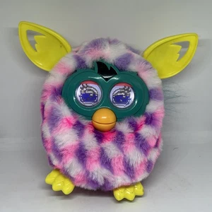 Furby Boom 2012 Purple & Pink Cubes Interactive Talking Toy Fully Tested - Picture 1 of 5