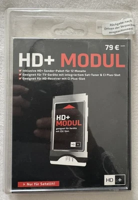 HD Plus Modul für HD+ incl. HD Plus Karte für 12 Monate, Sat, neu, versiegelt - Bild 1 von 4