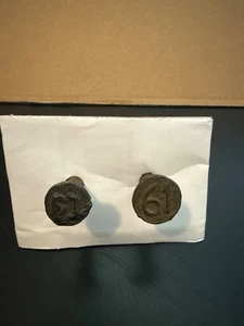 Teléfono de ferrocarril con clavos con fecha ~ 61 ~ tu elección - Imagen 1 de 2