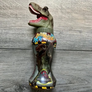 Belly Washers Jurassic Park Tyrannosaurus Rex Juice Drink Bottle Full RARE 2001 - Picture 1 of 5