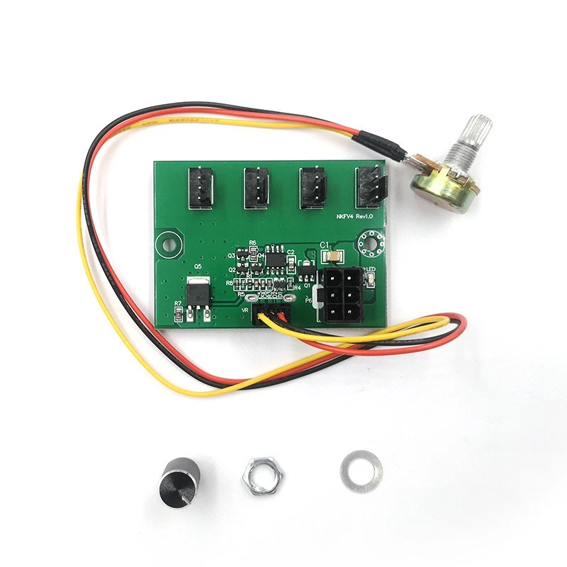 Fan Speed Controller Mounting Parts Fan Holder Supports 2Pin, 3Pin And 4Pin Fans - Image 1 of 4