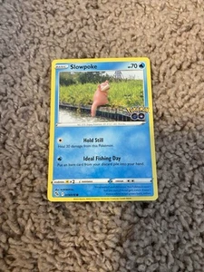 Slowpoke 019/078 Pokémon GO Regular - Picture 1 of 2