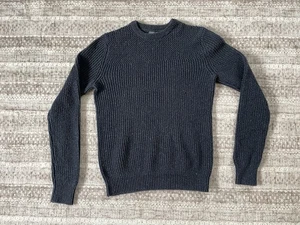 Van Heusen Blau Pullover Pulli Herren S Strick Wollmix Top Zustand! - Bild 1 von 10