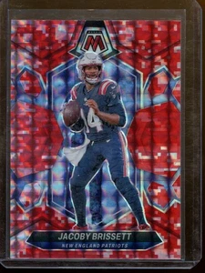 2024 Panini Mosaic Jacoby Brissett Mosaic Red New England Patriots #148 - Picture 1 of 2