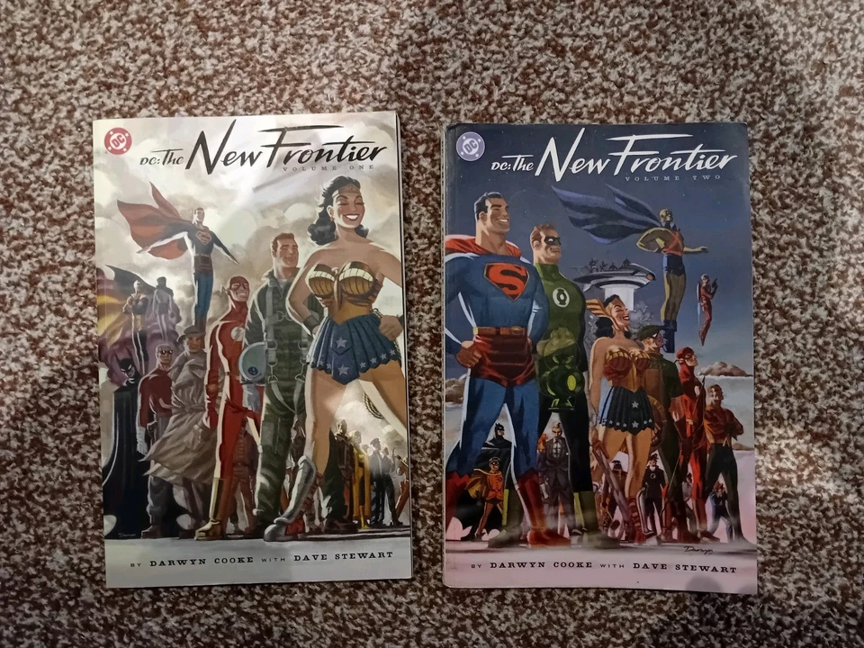 DC: The New Frontier Volumes 1 and 2 by Darwyn Cooke Complete Set - Image 1 of 1