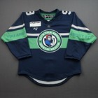 2021-22 Colleen Murphy Metropolitan Riveters Game Issued NWHL Jersey PHF MeiGray