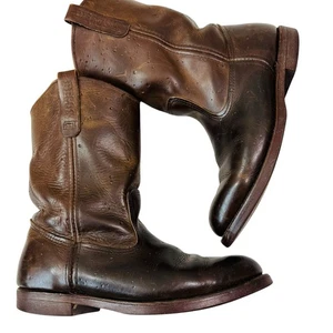 2003 Made Red Wing 1187 Pecos Leather Work Boots Nailseat USA Size 10 E - Picture 1 of 13