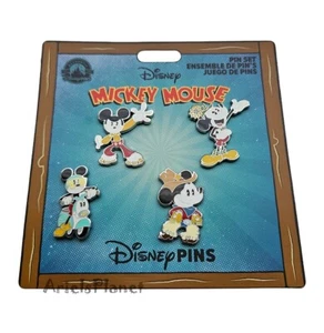 2024 Disney Parks Mickey Mouse Booster Pin Set - Picture 1 of 1