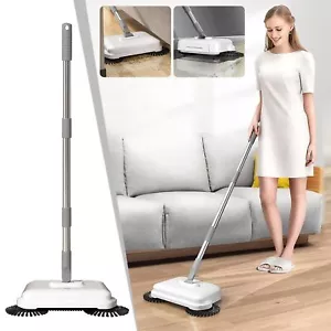 Multi Purpose Hand Push Sweeper Manual Floor Cleaner Sweeping Mopping Machine - Picture 1 of 12
