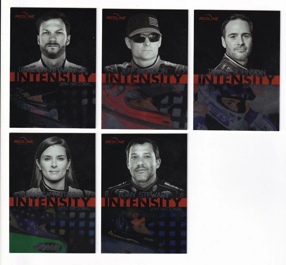 2014 Redline INTENSITY NATIONAL Complete 5 card Insert set BV$20! SWEET SET! - Image 1 of 1