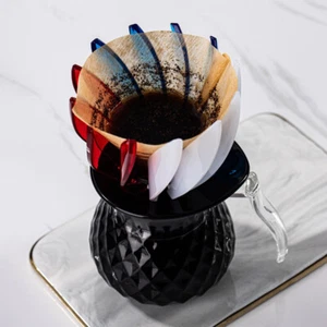 Resin Coffee Filter Cup Water Lily Shape Drip Water Dropper Dripping Device - Picture 1 of 21