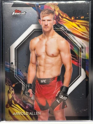 2024 Topps Finest UFC Arnold Allen Uncommon #116 Featherweight - Image 1 of 2