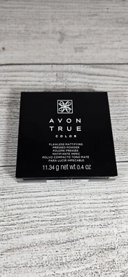 Avon True Color Flawless Mattifying Pressed Powder - Toffee  - Image 1 of 4