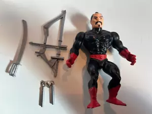 Vintage MOTU Ninjor Masters Of The Universe Action Figure Complete - Picture 1 of 2