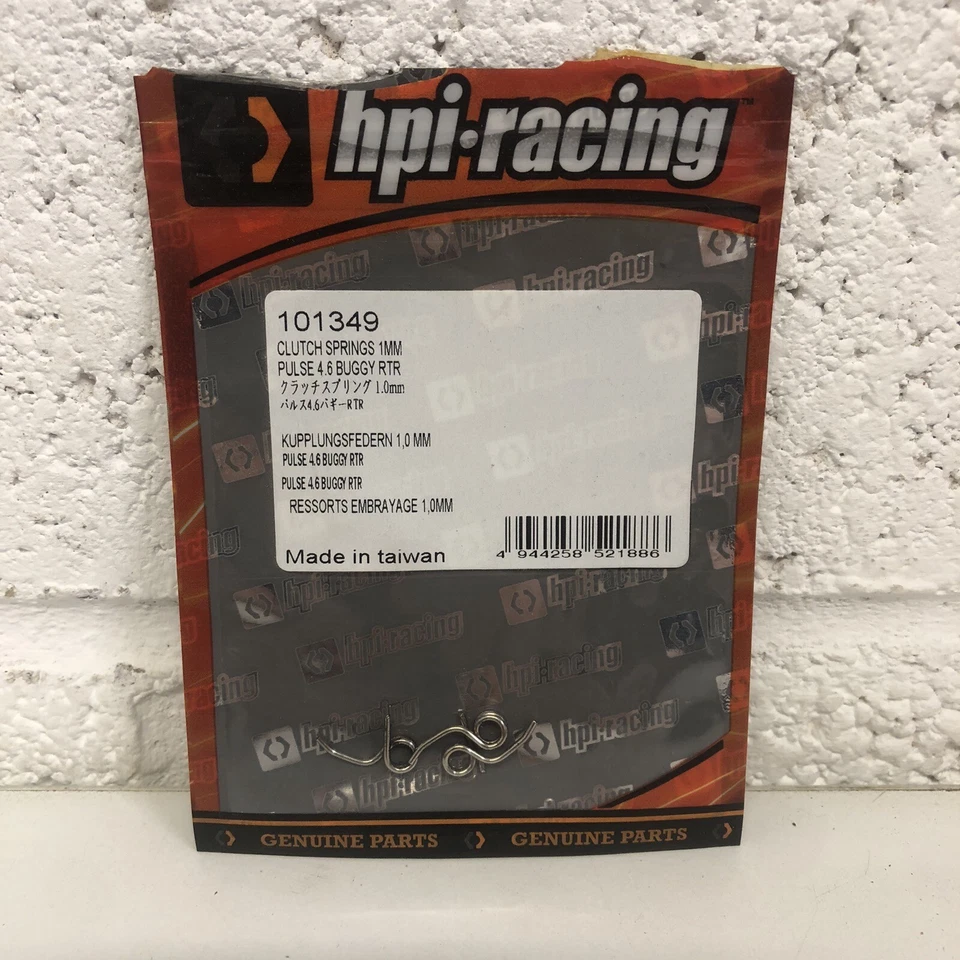 RC HPI Racing Pulse 4.6 Buggy Clutch Springs Silver (3) 101349 - Image 1 of 1