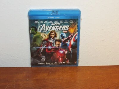 Marvels The Avengers Blu Ray + DVD 2 Disc Set Brand New still Sealed *NIB* Foto 1 de 2