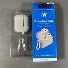 Just Wireless Protective Case for Apple Airpods Pro Wireless Headphones White
